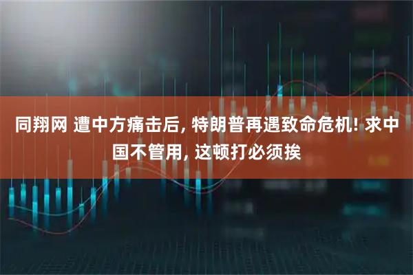 同翔网 遭中方痛击后, 特朗普再遇致命危机! 求中国不管用, 这顿打必须挨